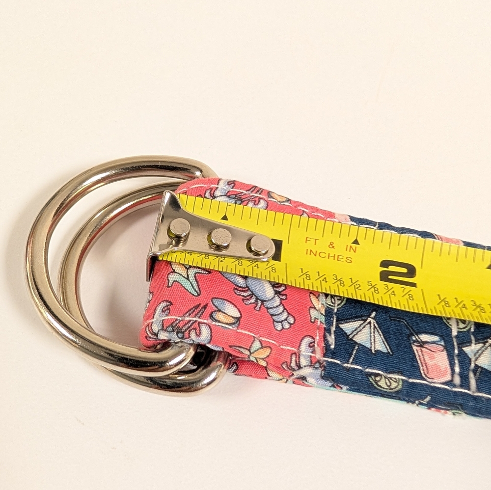 Vineyard Vines Patchwork Nautical D-Ring Belt Lob… - image 15